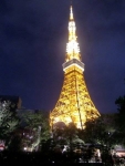 Tokyo Tower at Night, Tokyo, Japan